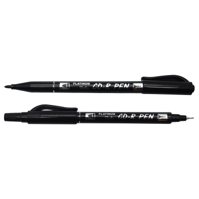 白金 CPM-29 黑色 小号双头记号笔